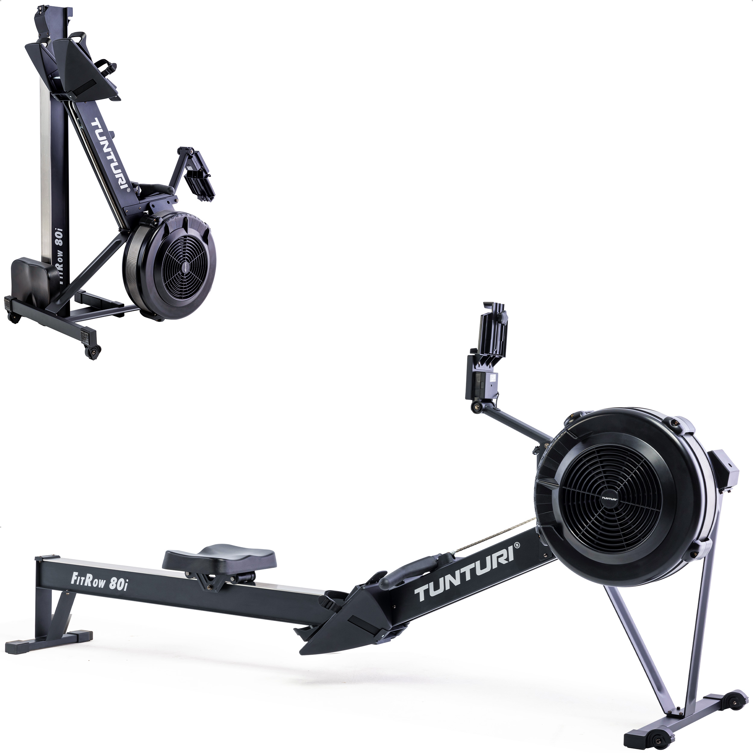 Tunturi FitRow 80i Rowing Machine Fitness Rowing Equipment Tunturi New Fitness B.V