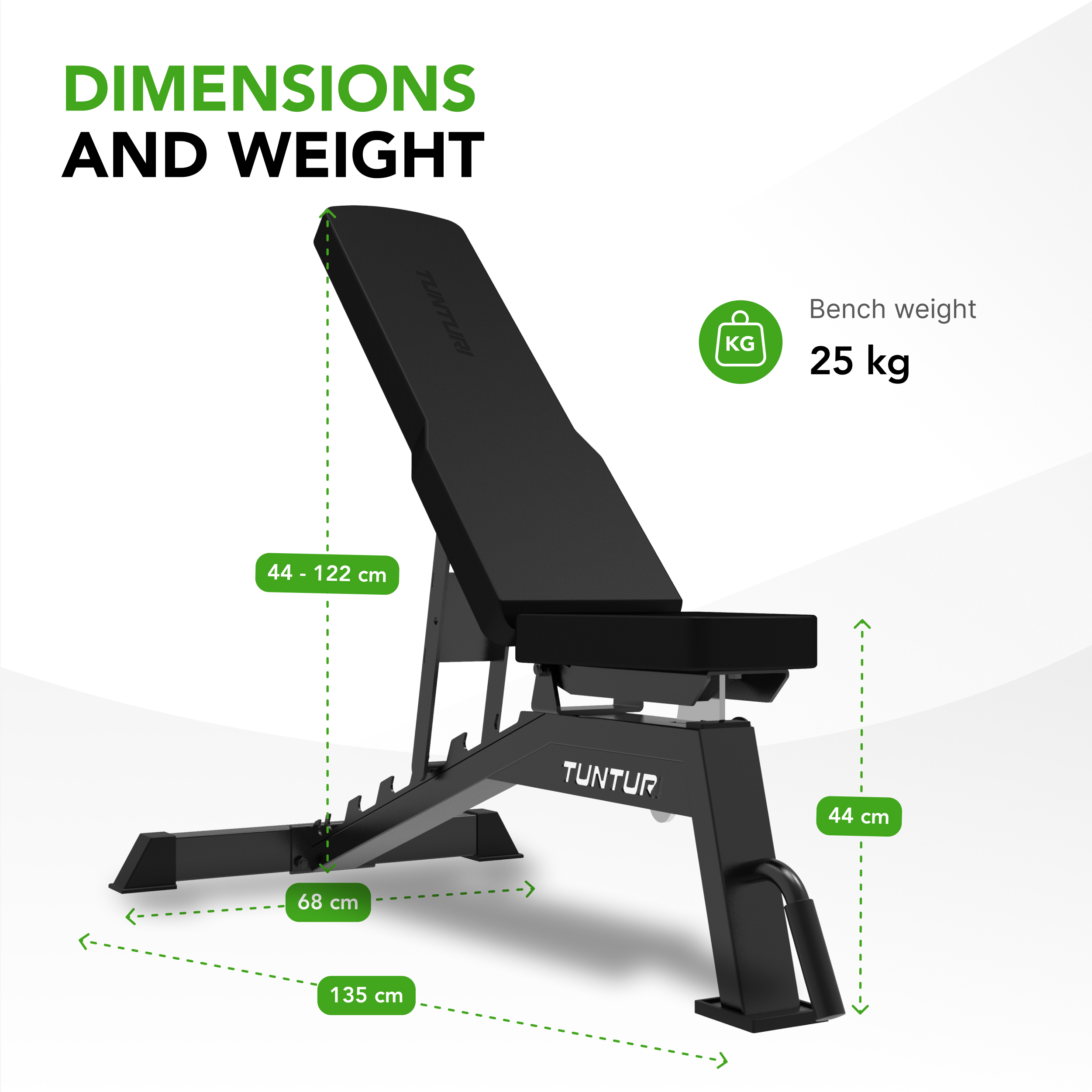 ubu UB70 Utility Bench - Tunturi New Fitness B.V.