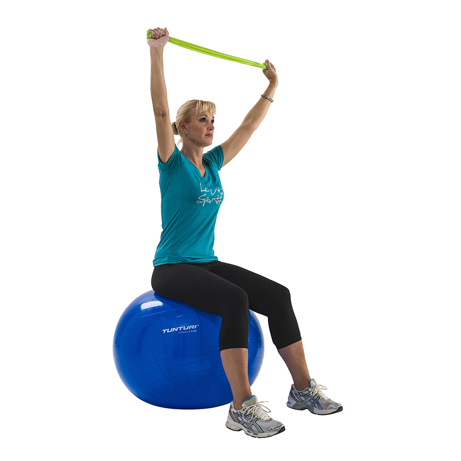 Weerstandsband Fitness elastiek Licht Tunturi Fitness