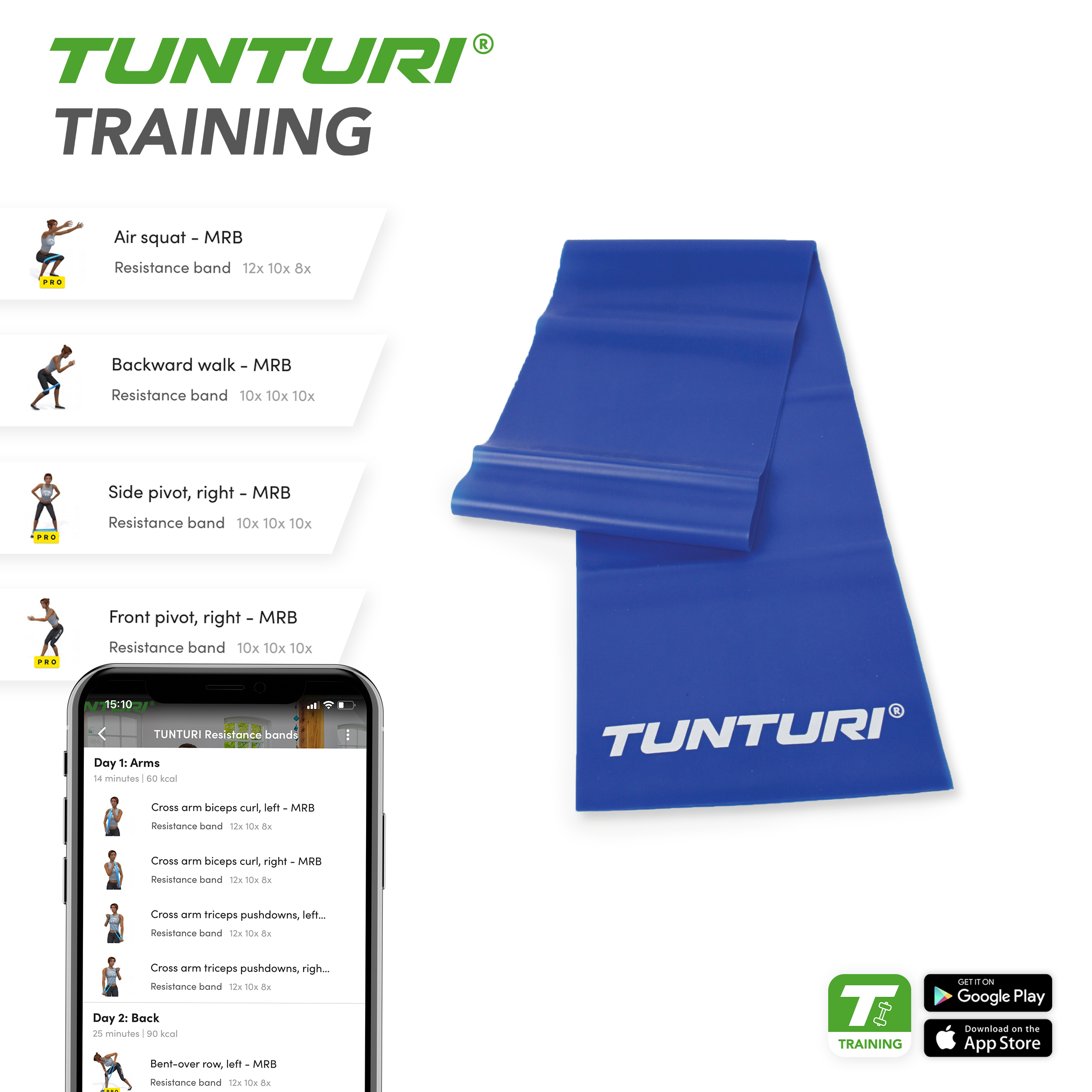Weerstandsband tunturi outlet