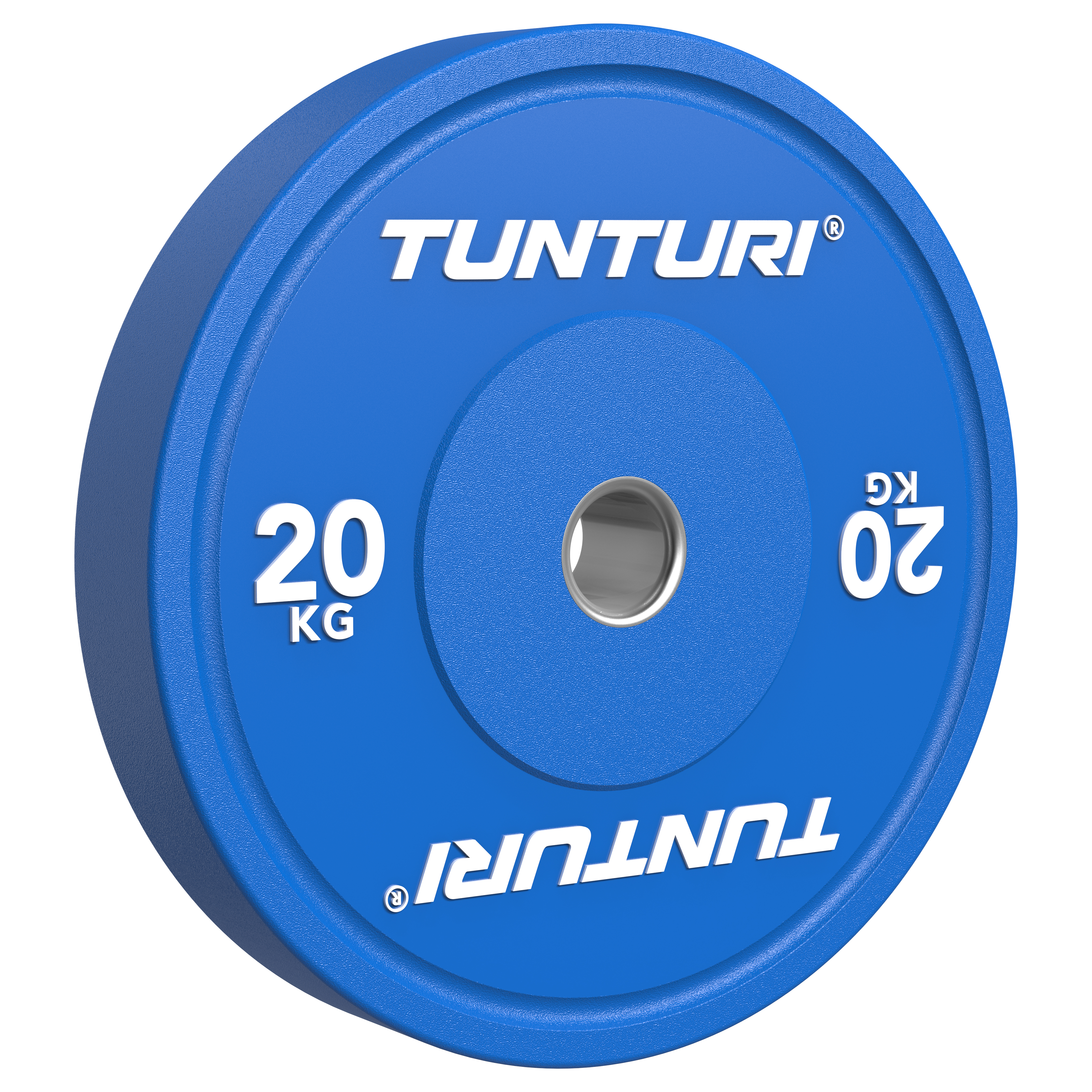 Platinum Bumper Plate Blue, 20 kg - Tunturi New Fitness B.V.