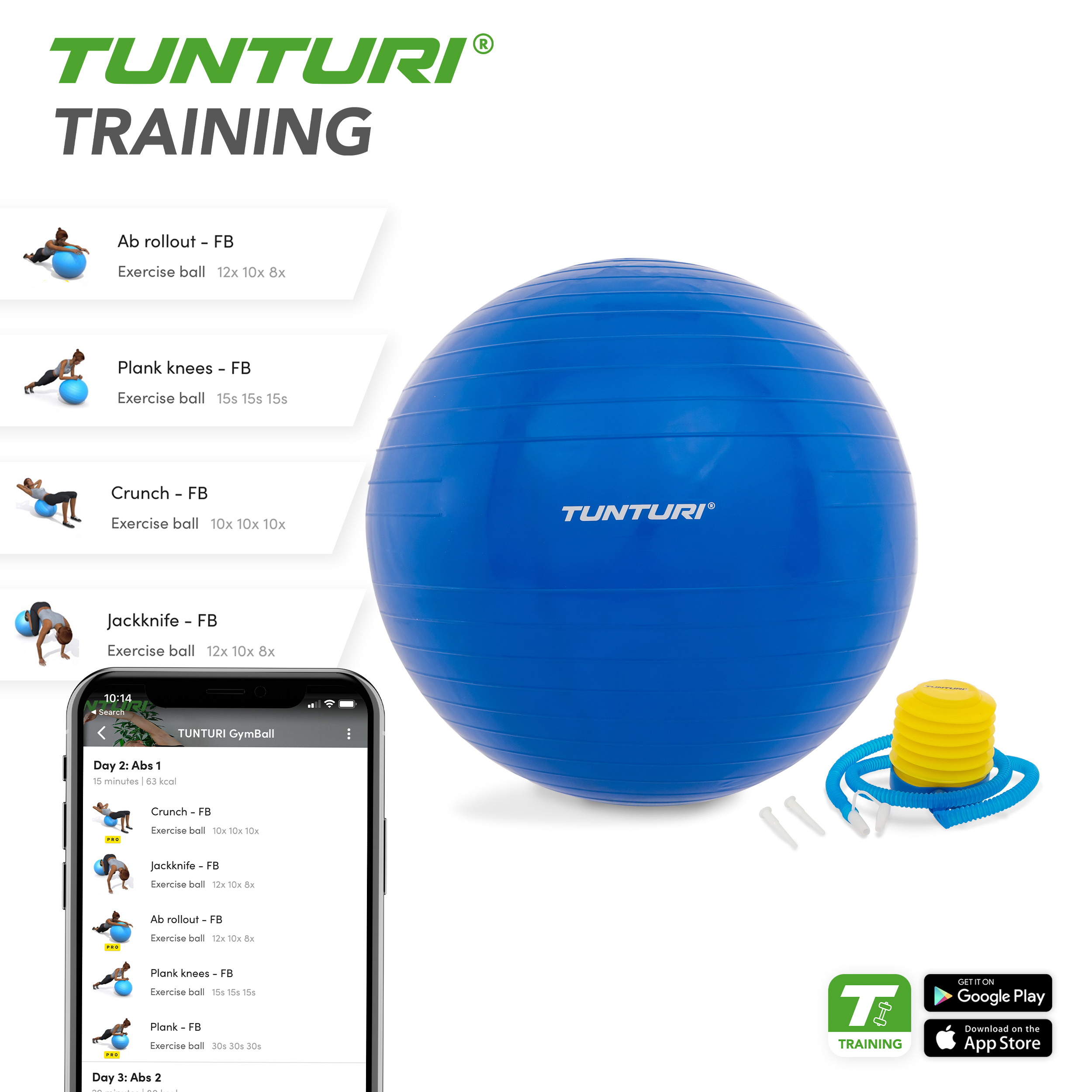 Gymball Yoga Ball Pilates Ball Fitness Ball With Pump