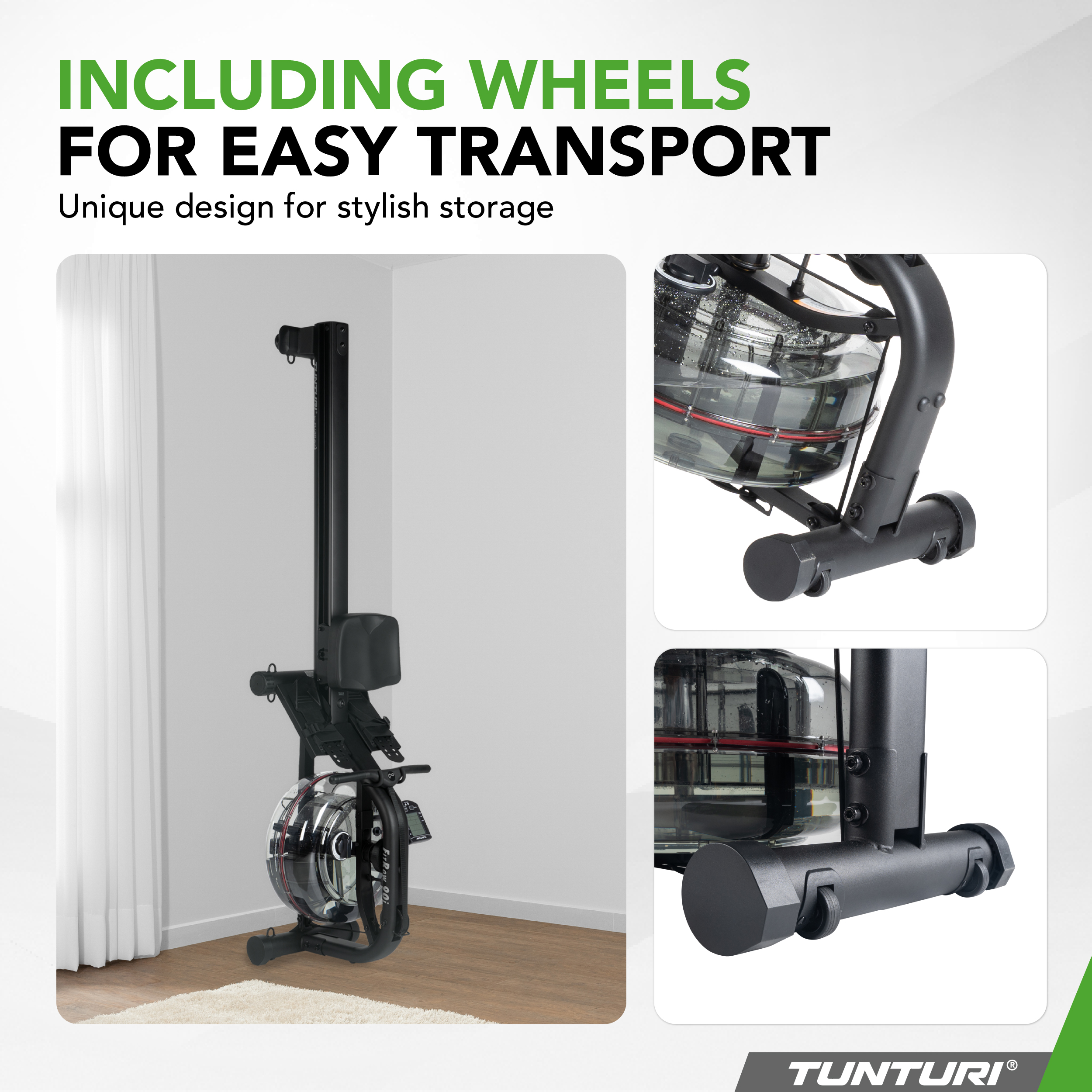 Tunturi by Fluid FitRow 90i Rowing machine Tunturi New Fitness