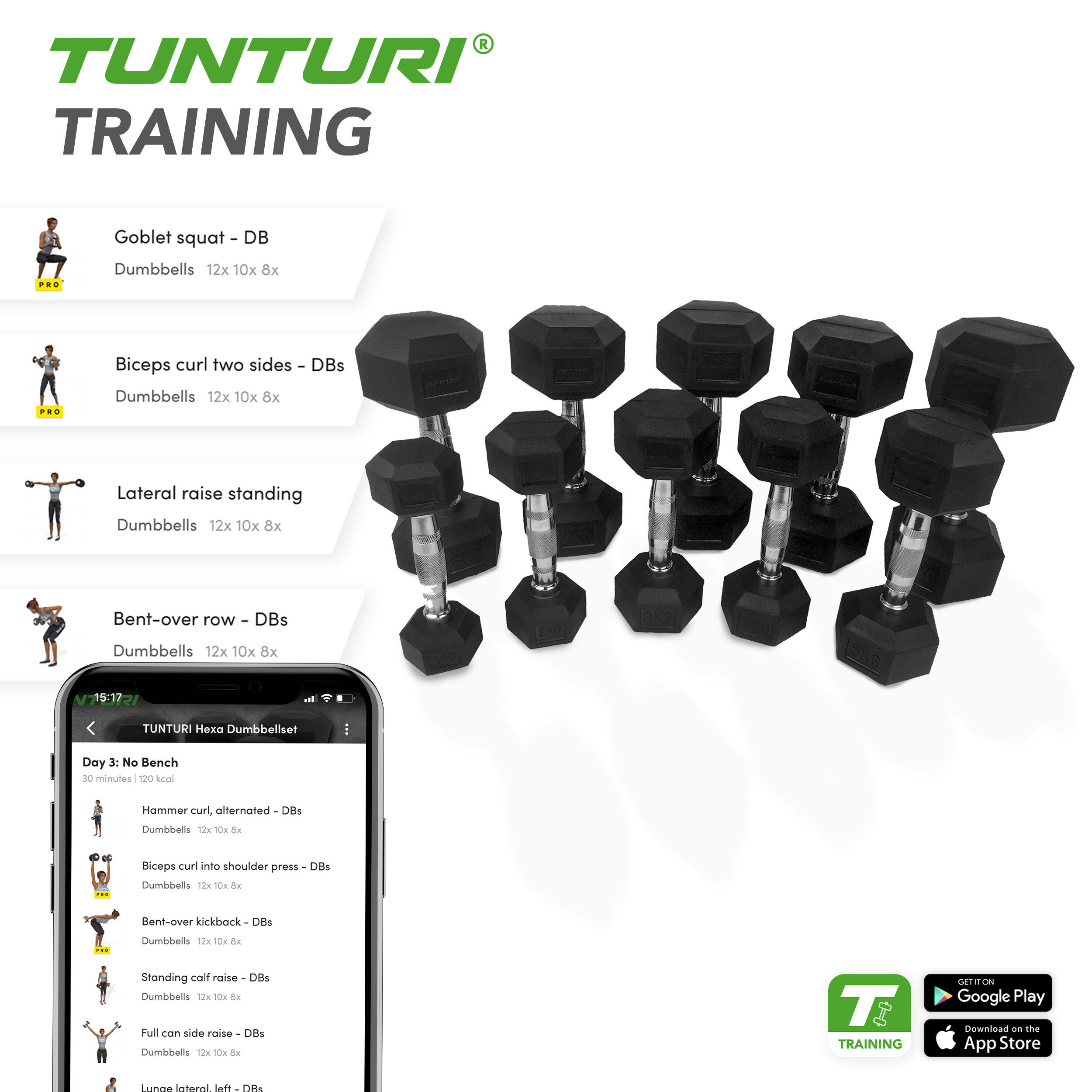 Dumbbells set on sale 10kg price