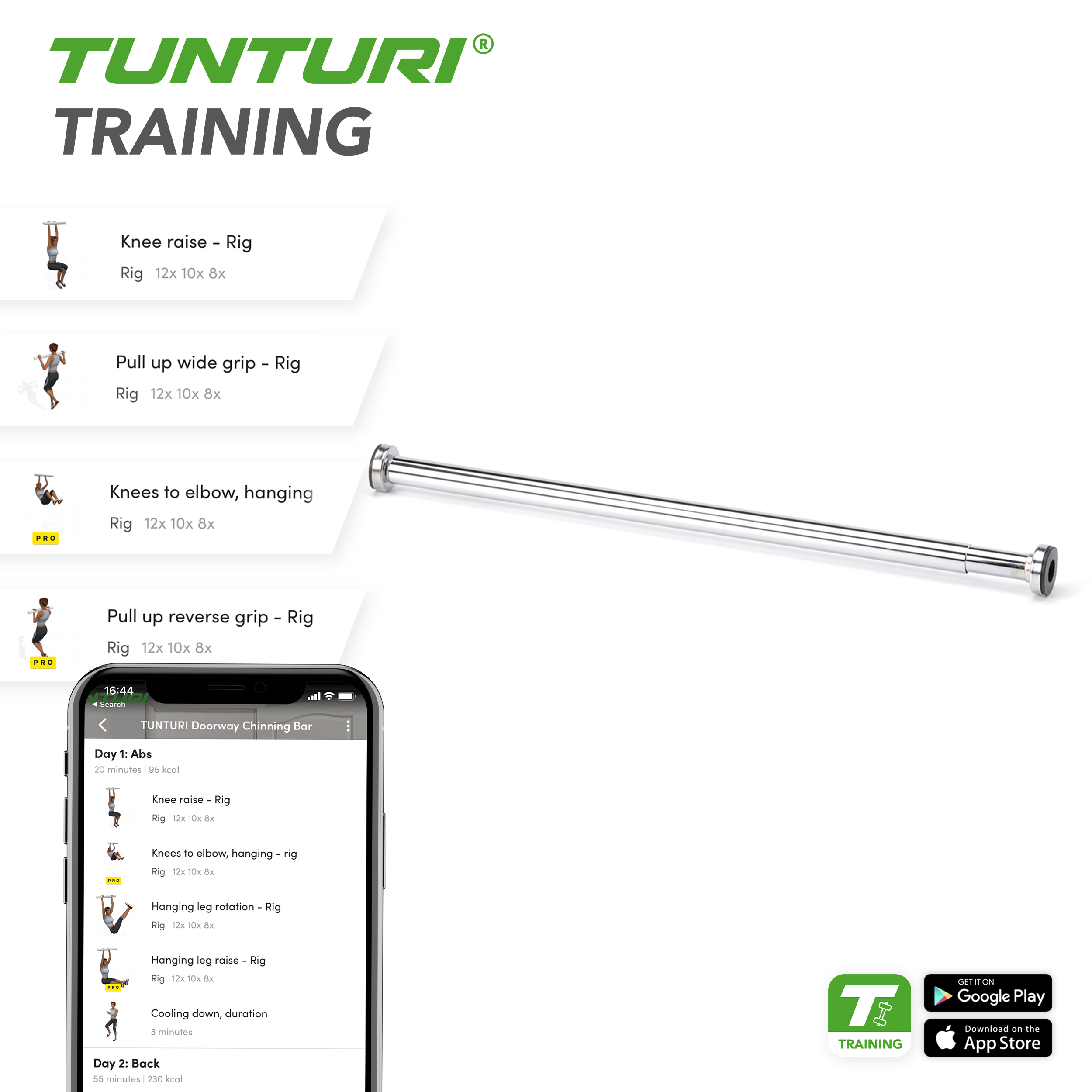 Door Way Chinning Bar Tunturi New Fitness B.V