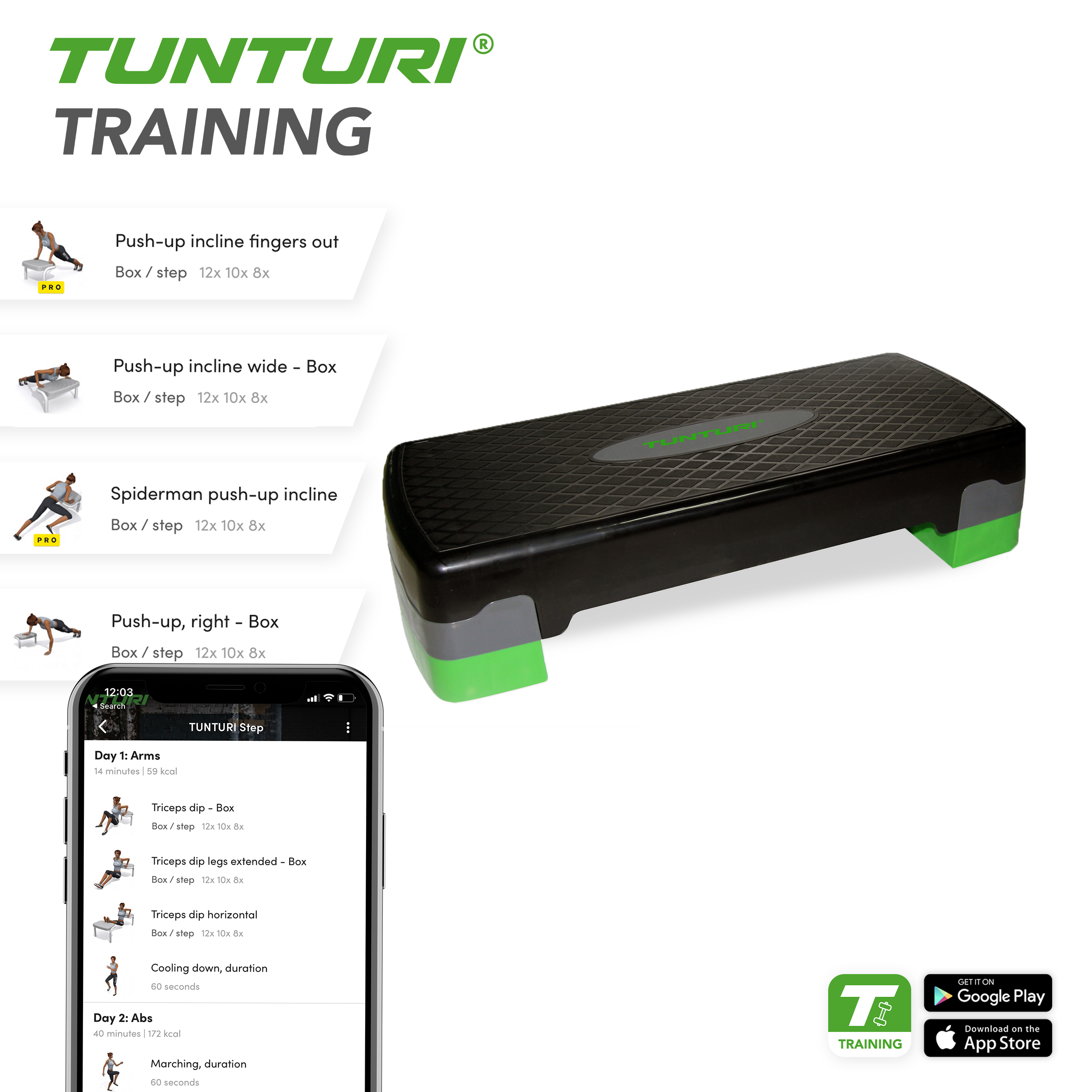 Aerobic Step Easy Tunturi New Fitness B.V