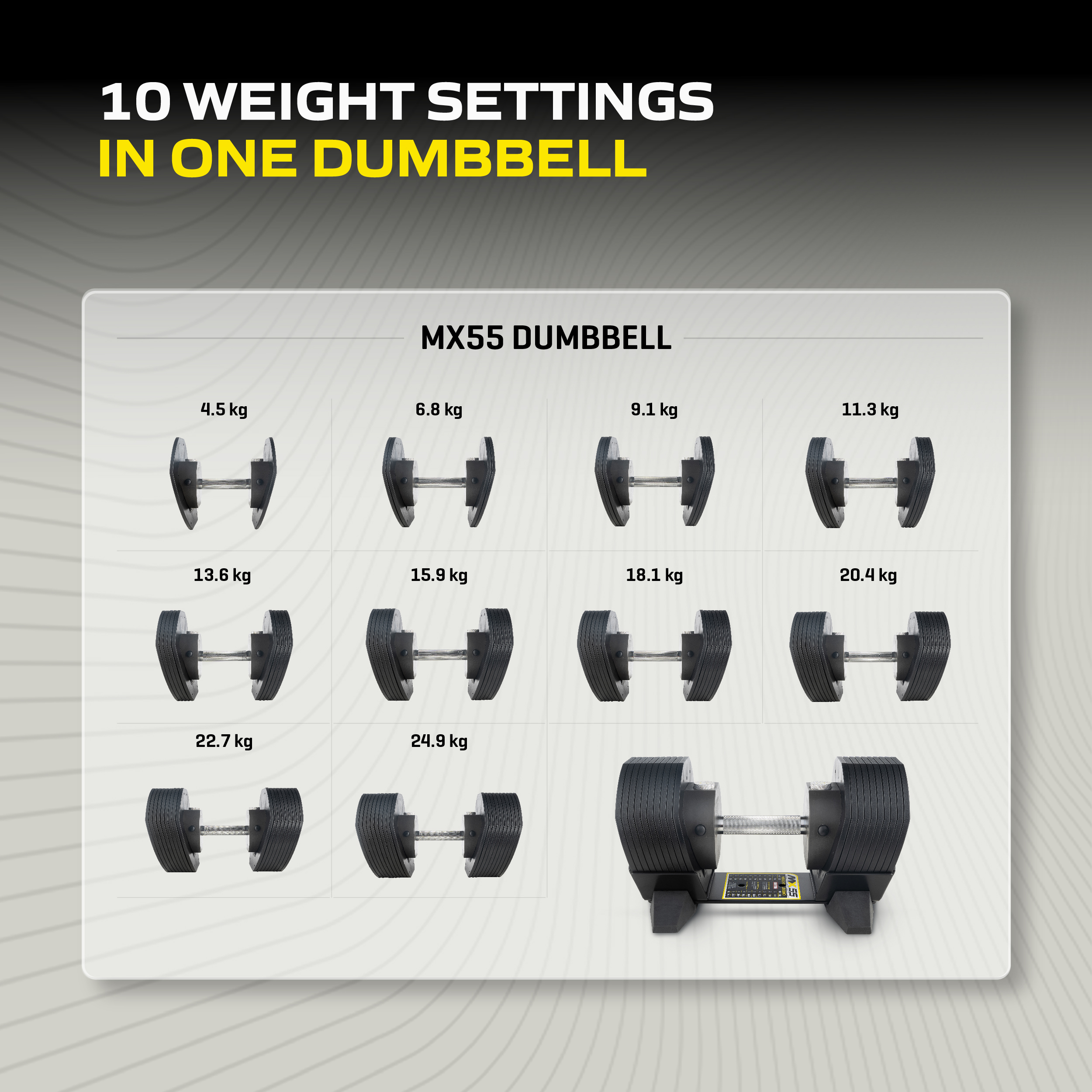 4.5 kg dumbbells outlet