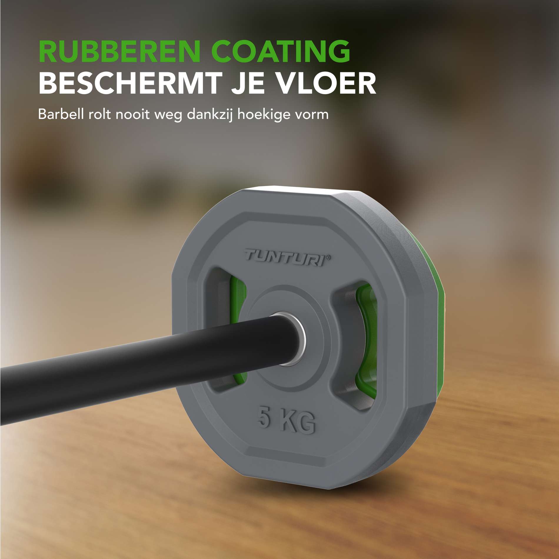 Aerobic Pump Set 20 kg Rubber Tunturi Fitness