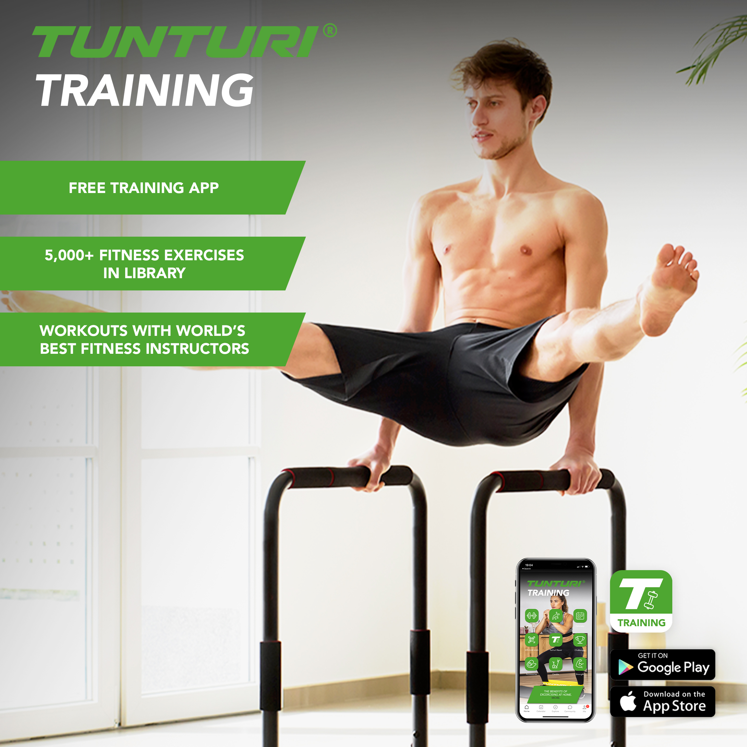Parallettes back exercises top