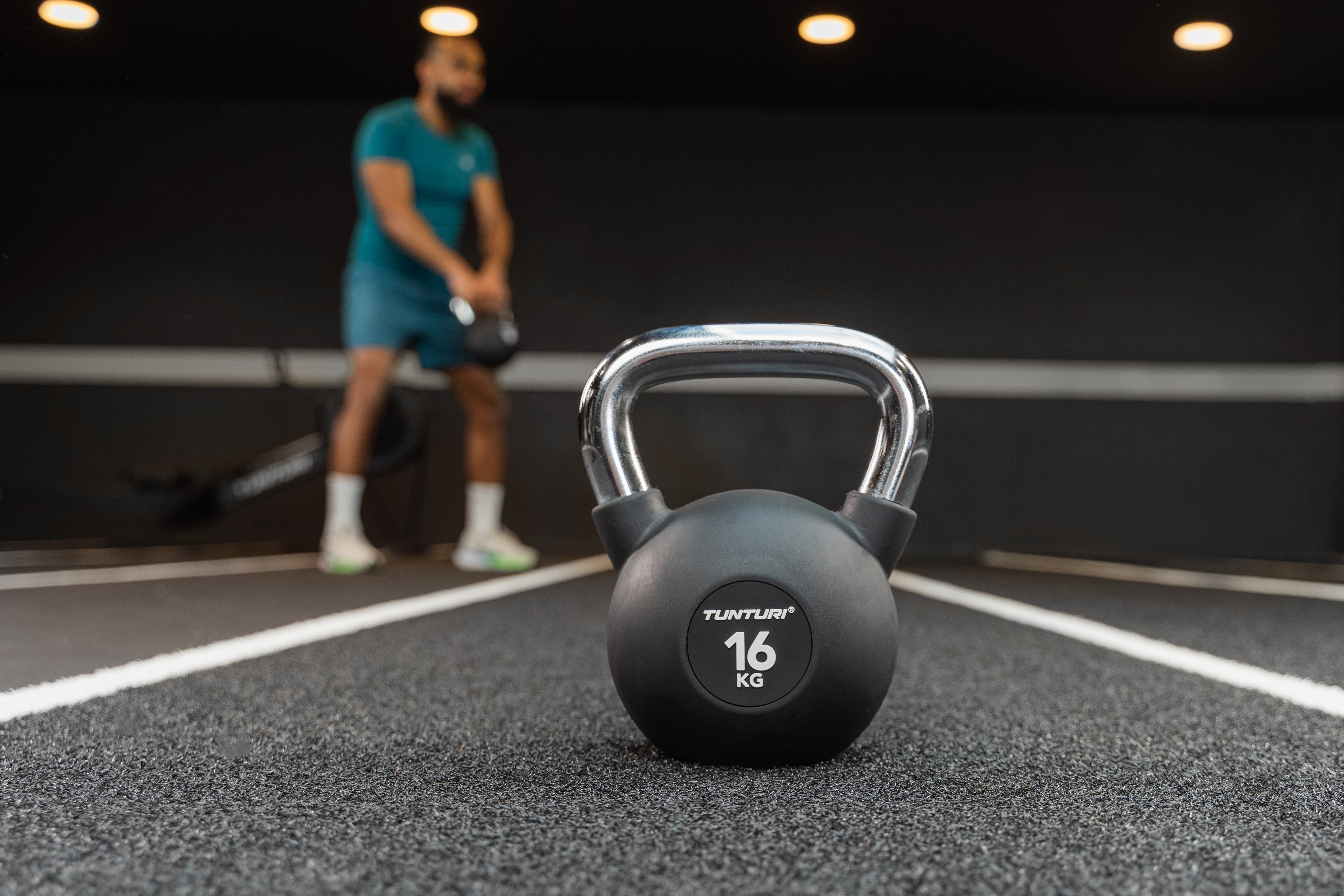 Platinum Rubber Kettlebell, 28 kg - Tunturi New Fitness B.V.