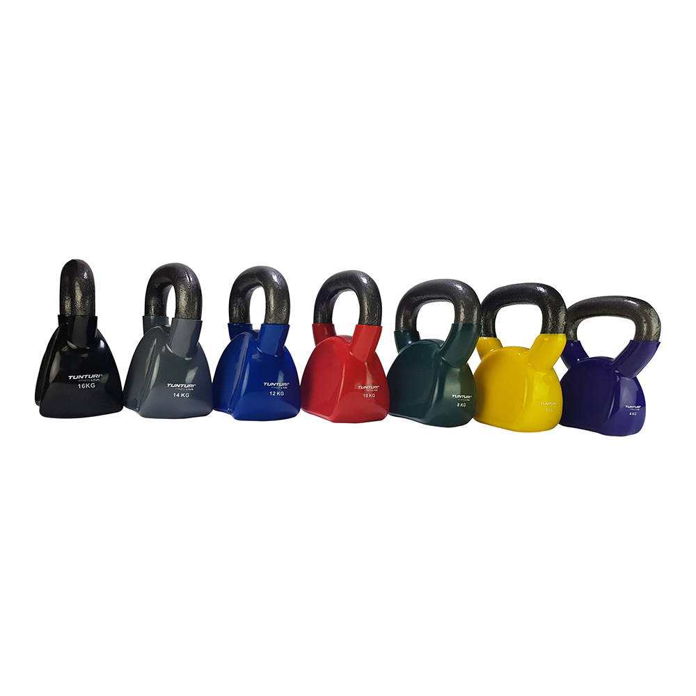 Opti vinyl kettlebell 12kg outlet