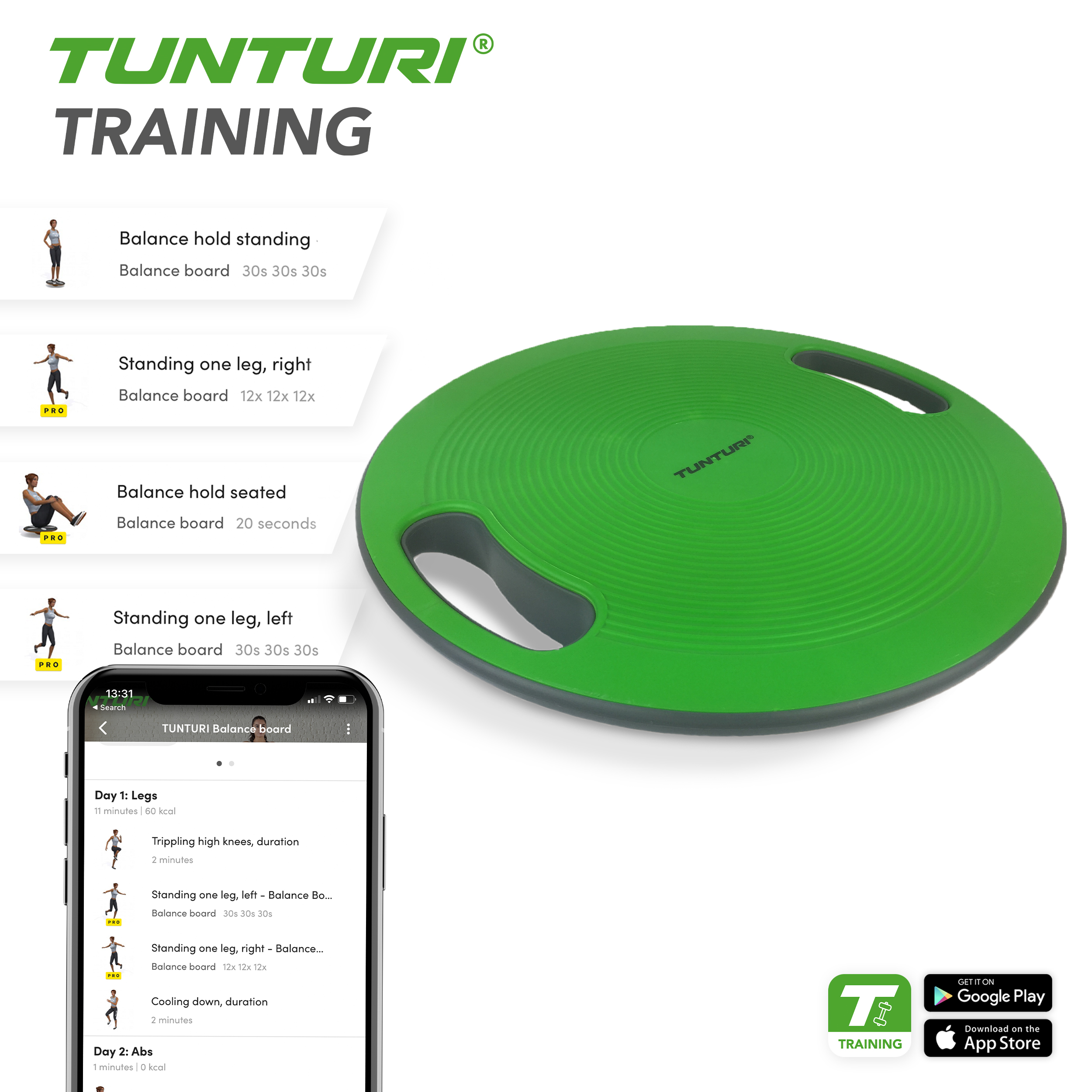 Tunturi balance trainer store