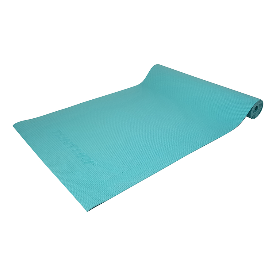 Tunturi Extra Dikke Gymnastiekmat 1,5 Cm - 140 X 60 Cm Zwart Met Ophangoogjes