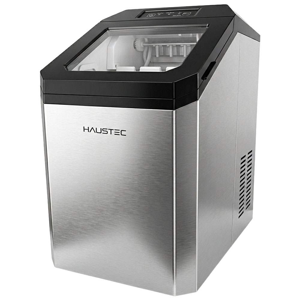 Fabricadora de hielo Haustec 3.7Kg 15Litros Gris