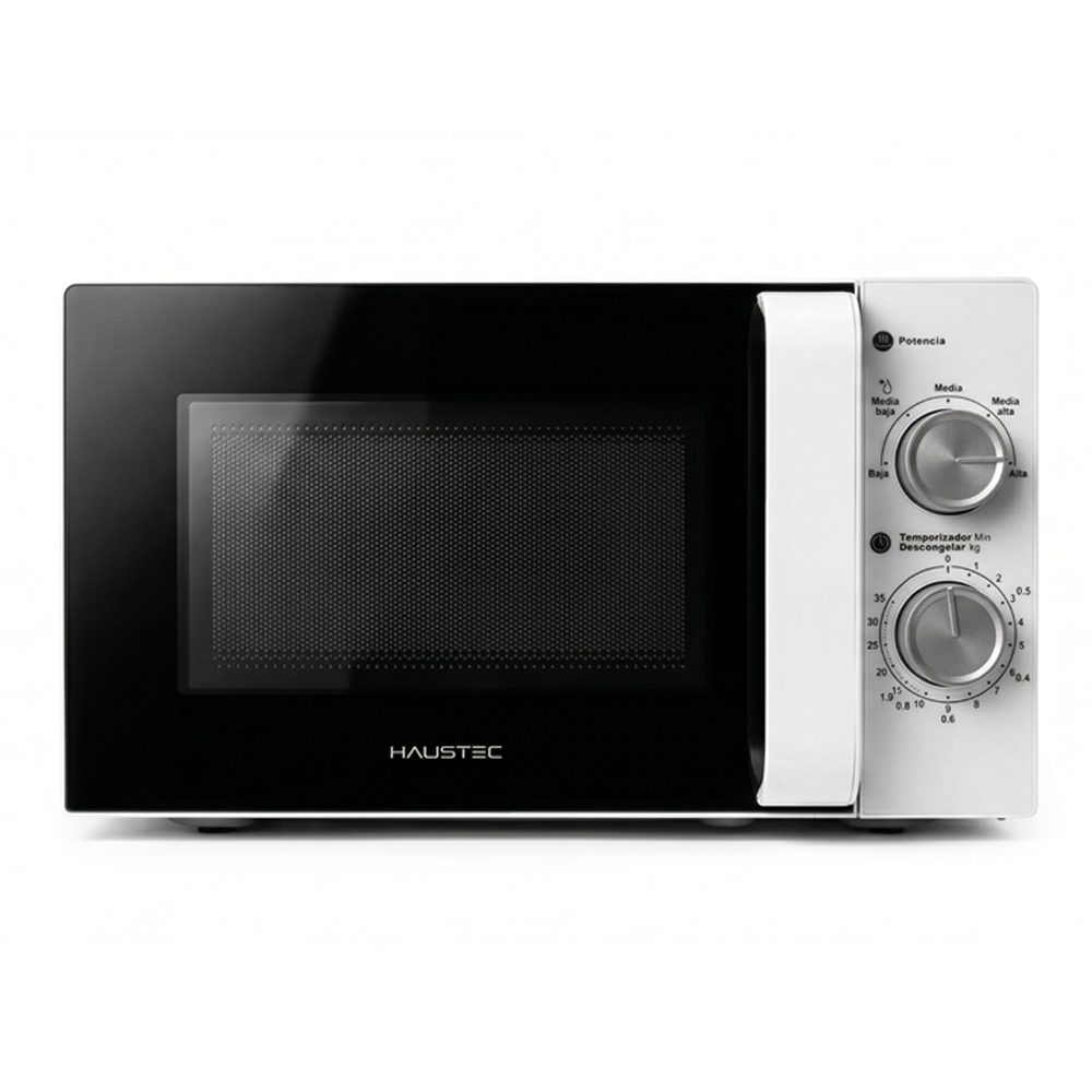 Microonda Haustec 20 Litros Sin Grill Blanco