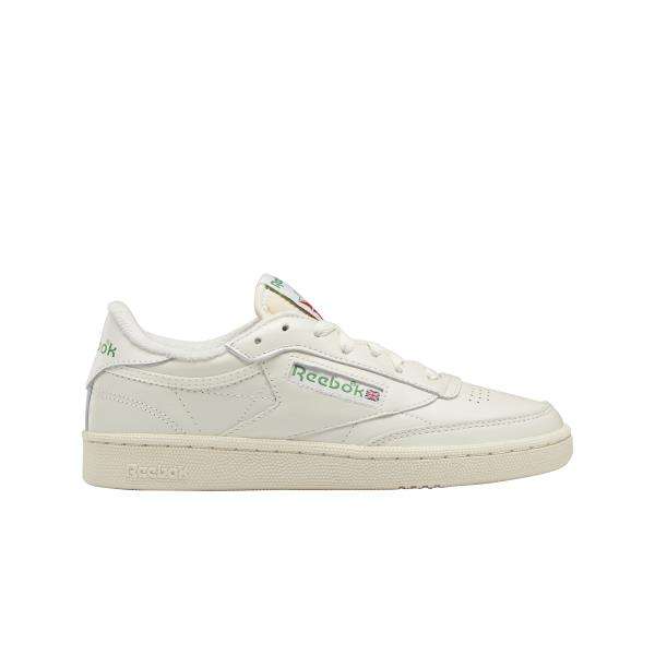 Tenis Club C 85 Vintage Sientete como si estuvieras en la cancha, con un forro de felpa y un logotipo de estilo años 90, brindando un toque retro.