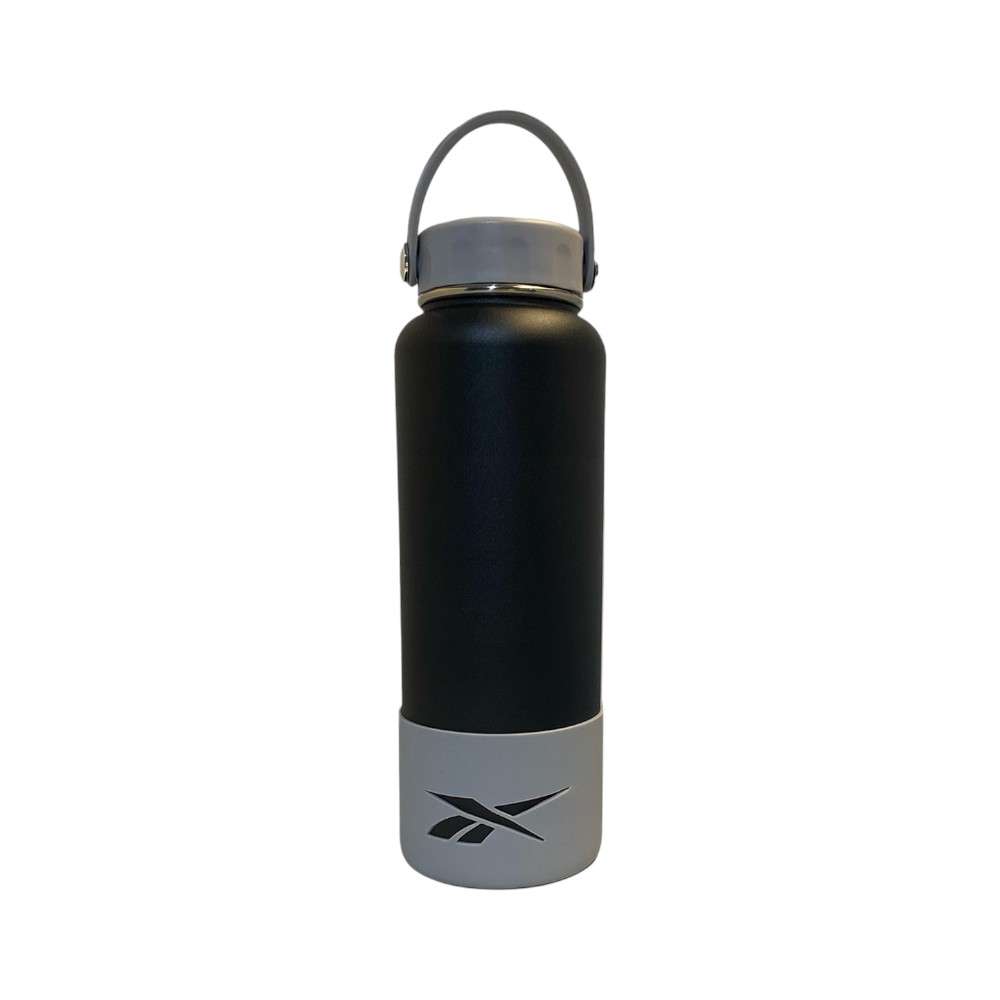 Termo de Agua de Boca Ancha con Funda de Silicona, 1200 ml