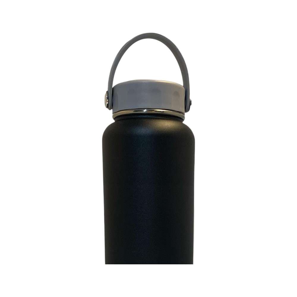 Termo de Agua de Boca Ancha con Funda de Silicona, 1200 ml