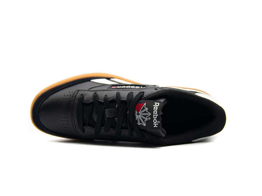 Tenis casuales inspirados en los años 80, con parte superior de cuero suave y rayas laterales de contraste. image number 7