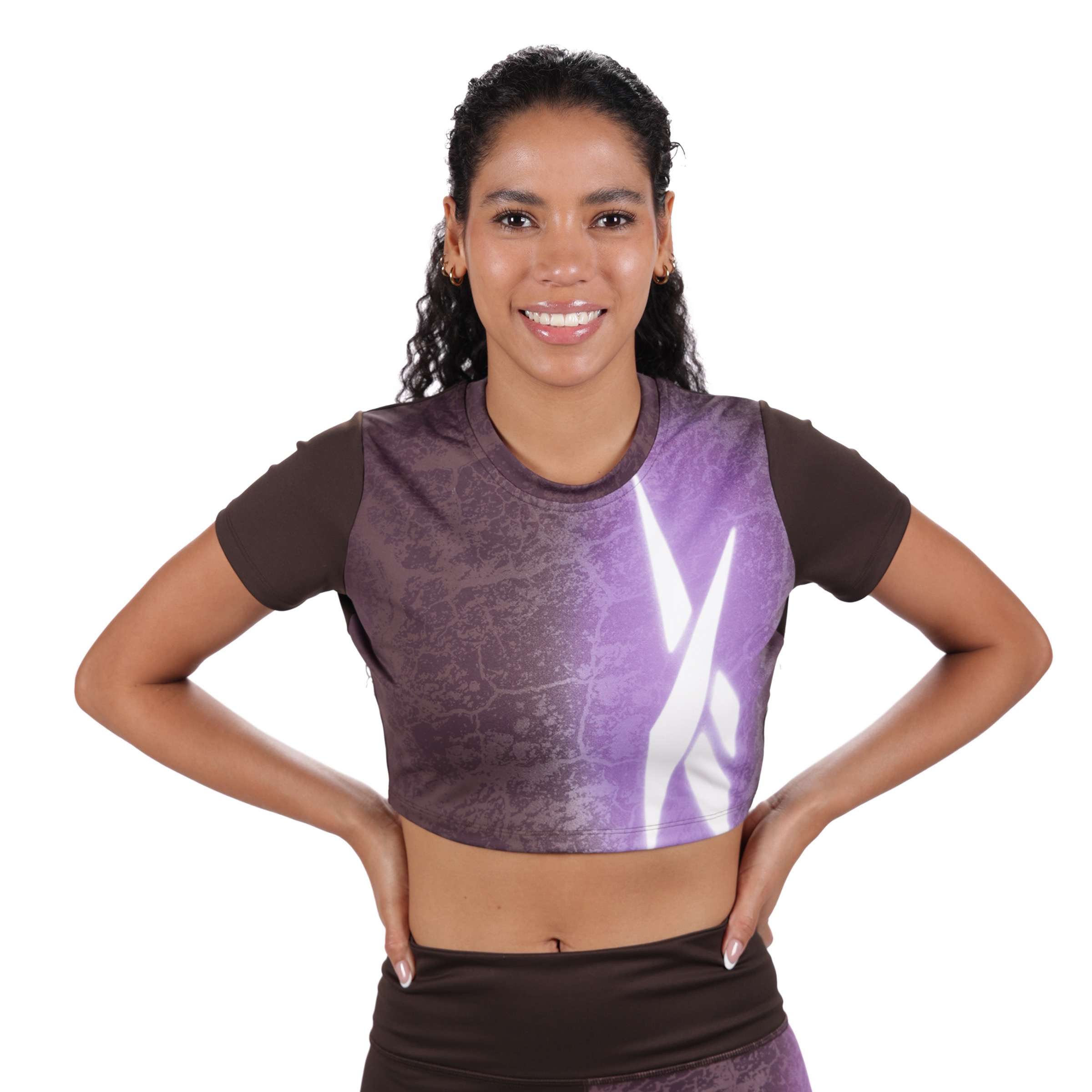 Playera Cropped Luxury Bold