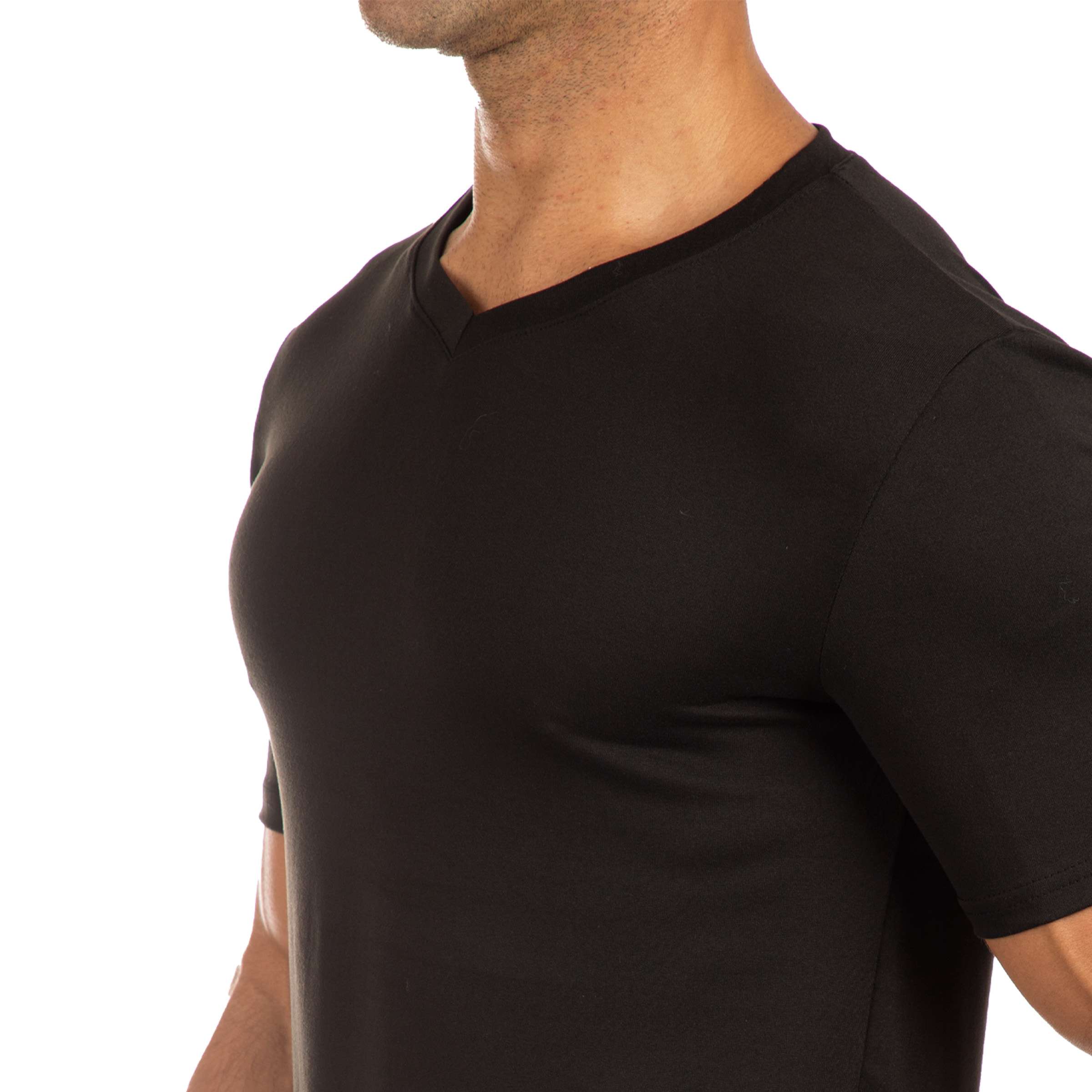 Camiseta Interior Cuello V 2 pzas image number 13