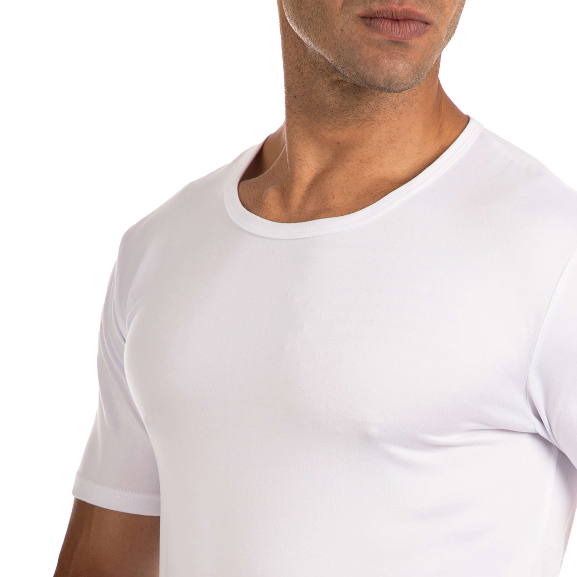 Camiseta Interior Cuello Redondo 2 pzas image number 6