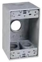 TMAC SD475S DEEP BOX 4-3/4 HOLES GRAY