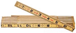 KLEIN 900-6 6-FT FOLDING WOOD RULE