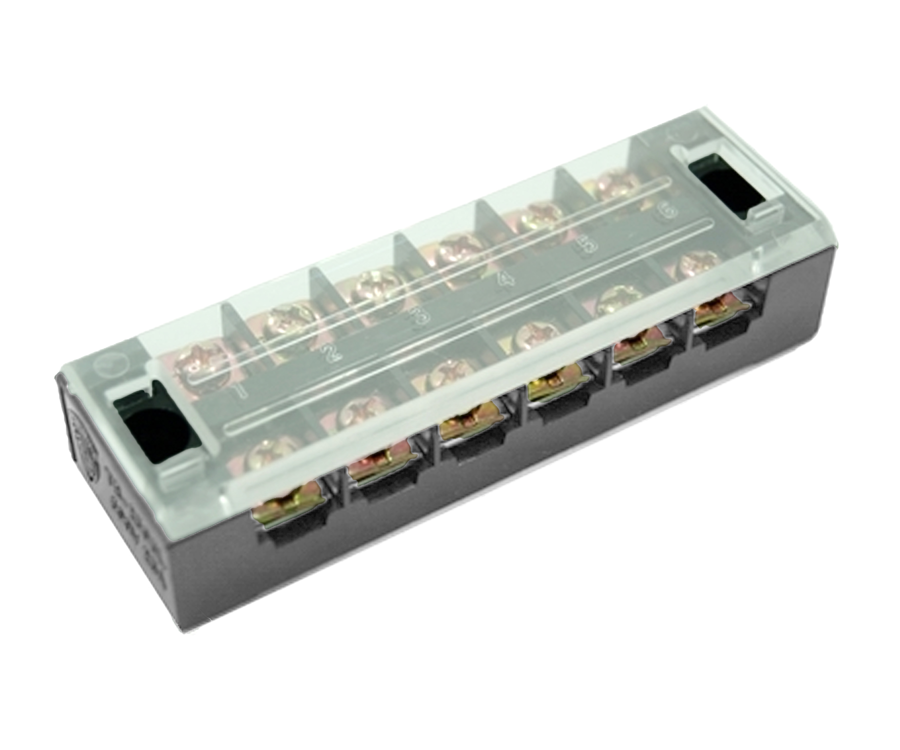 6-Position  Dual Row Terminal Block/Stri