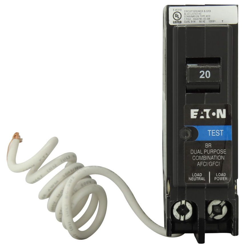 CHV BRN120DF 1P-120V-20A-COMBO ARC FAULT
