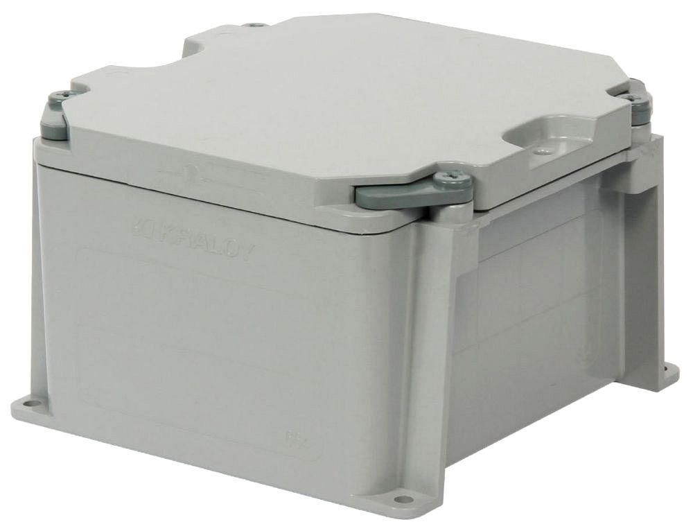 PVC 6X6X4-PVC-JCT-BOX-W/CVR PVC 6X6X4-PVC-JCT-BOX-W/CVR