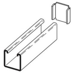 BLINE1 B205ZN CHANNEL END CAP