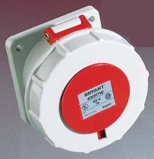 BRYANT 5100R9W 100A 208V 4P5W RCPT
