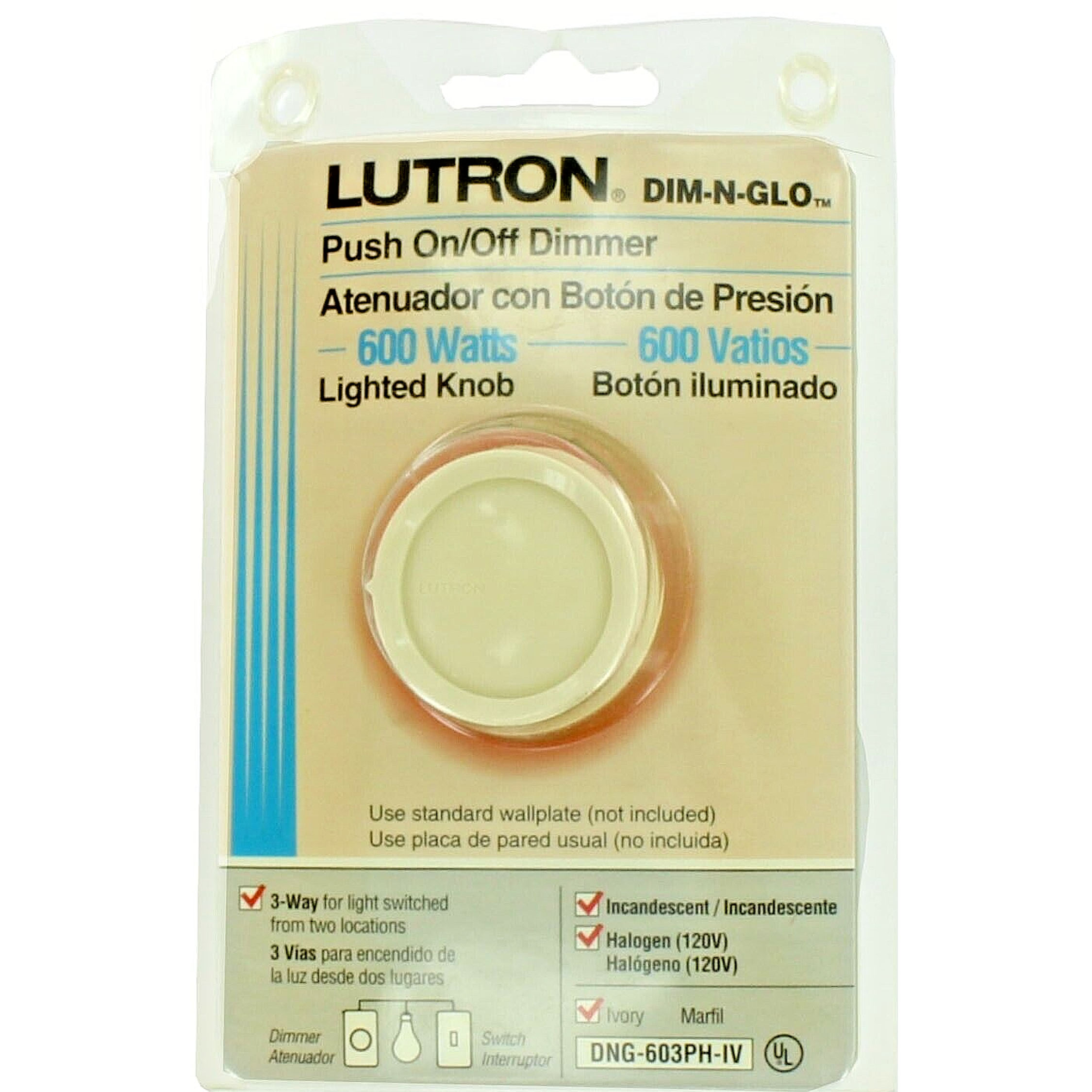 DNG-603PH-IV 3WAY ROTARY DIMMER