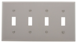 CWD 5154GY-BOX 4G GRY TOGGLE PLT