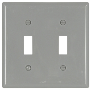 CWD 5139GY-BOX 2G GRY HOSP SW PLT