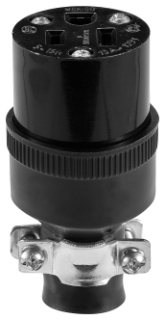 CWD 222-BOX RUBBER CONN-NEMA5-15R