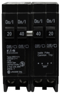 CHC BQC220240 4P 20/40A CB