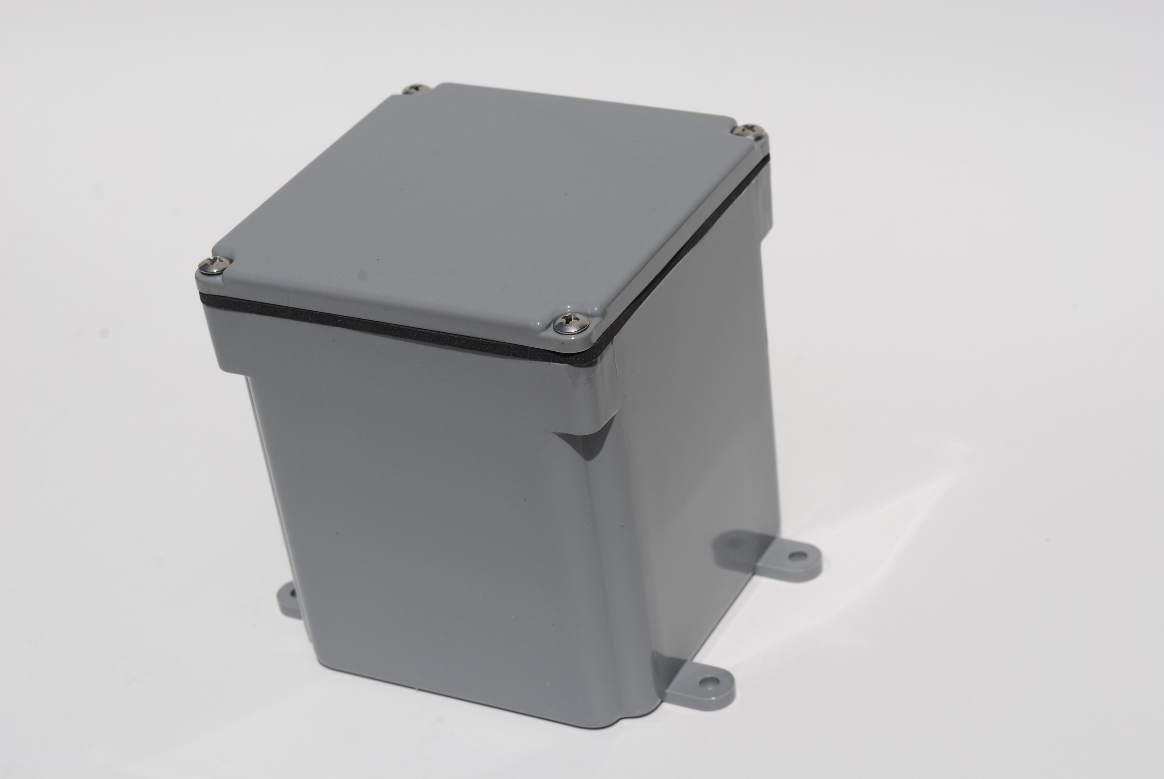 PVC 4X4X4-PVC-JCT-BOX-W/CVR