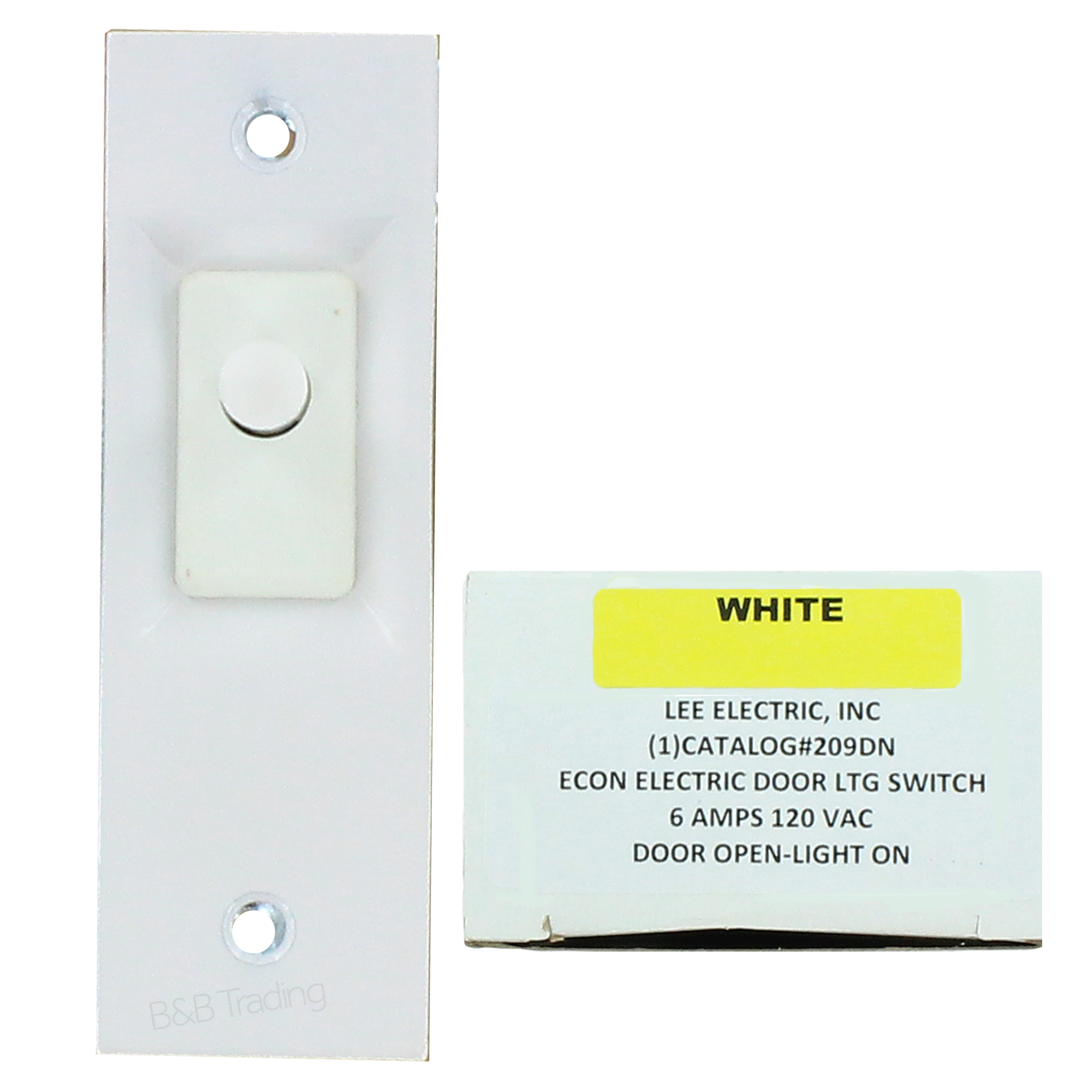 209DN-WH  DOOR LIGHT SWITCH