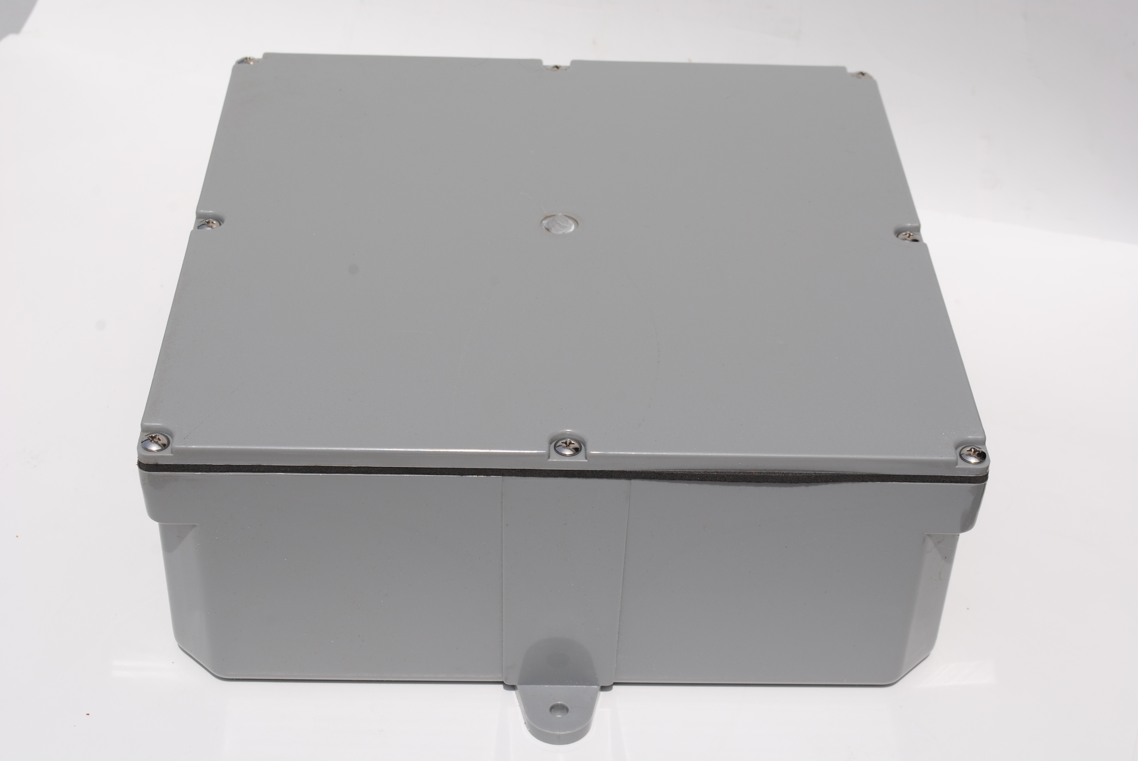 PVC 12X12X4-PVC-JCT-BOX-W/CVR