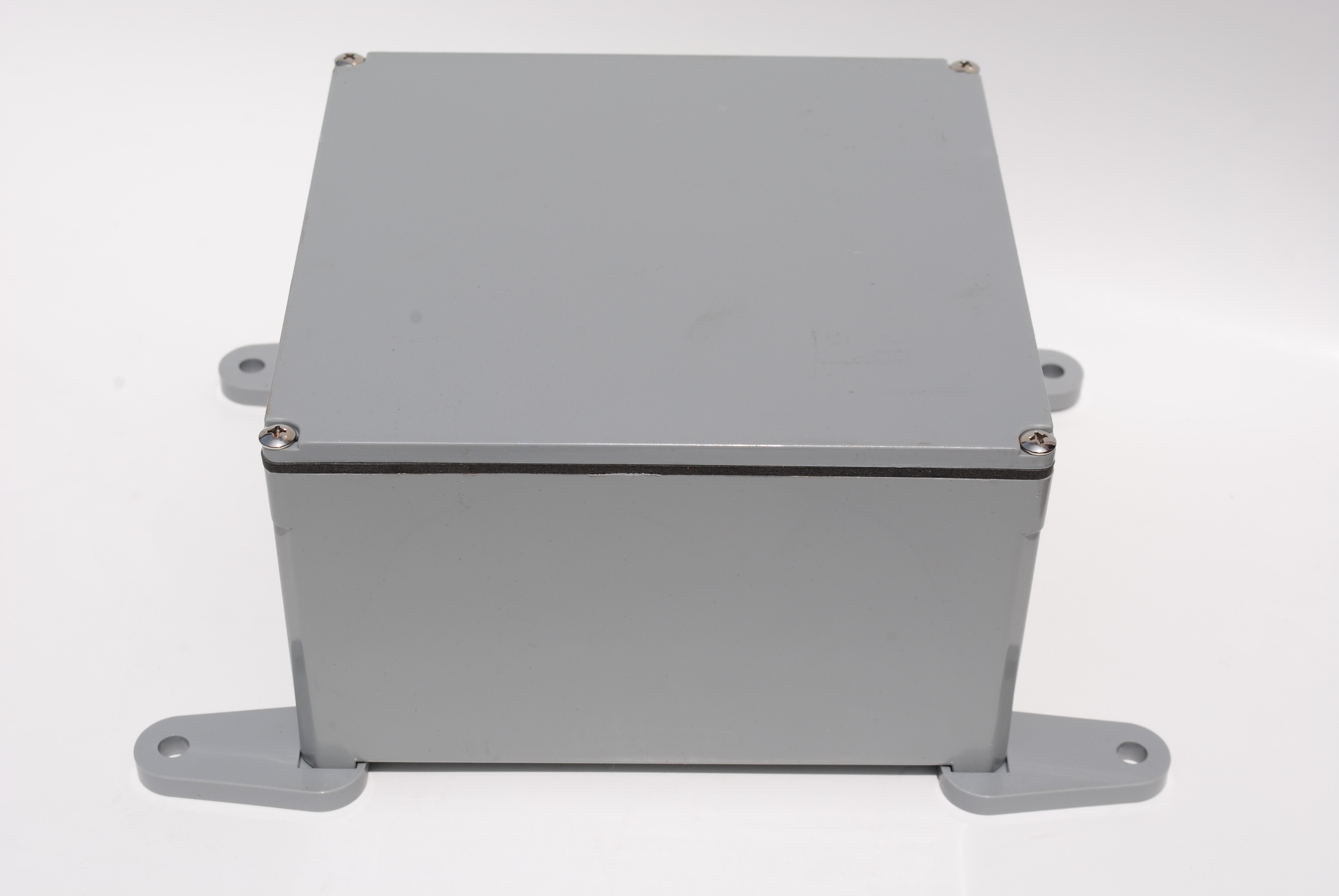 PVC 8X8X4-PVC-JCT-BOX-W/CVR