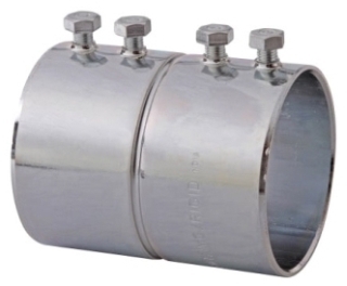 CFL 469 4-IN STL S/SCR EMT CPLG