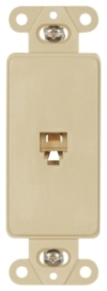 CWD 3560-4V FLSH MNT DEC TEL JACK