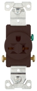 CWD 1876B-BOX SGL RCPT-NEMA6-20R