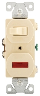 CWD 277V-BOX SP 15A120V TGL CMBO SW CWD 277V-BOX SP 15A120V TGL CMBO SW