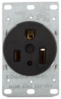 CWD 1253-BOX FL RCPT-NEMA5-50R CWD 1253-BOX FL RCPT-NEMA5-50R
