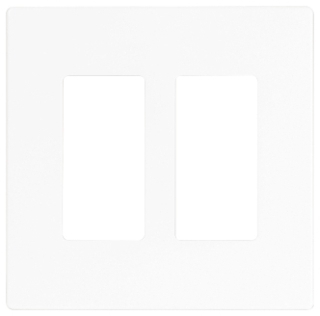 CWD PJS262W 2G DEC SCRLS WALLPLATE CWD PJS262W 2G DEC SCRLS WALLPLATE