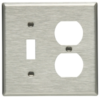 CWD 93532-BOX 2G SS SW/RCPT PLT