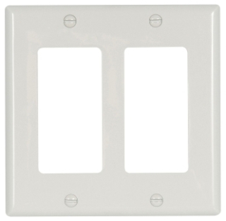 CWD 5152W-BOX 2G WHT DEC PLT CWD 5152W-BOX 2G WHT DEC PLT